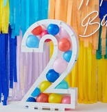Ballon Mozaïek kit Cijfer 2