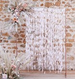 Roze Bladlint Backdrop Decoratie