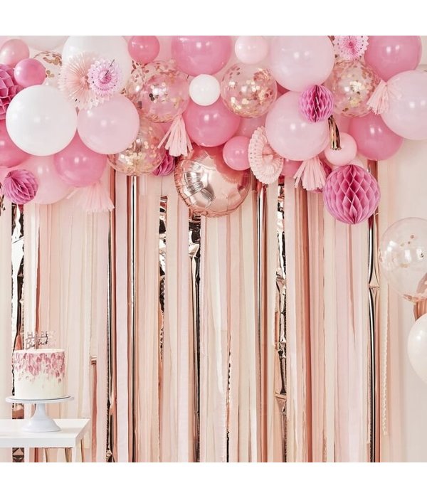 Ballonnenboog Kit Luxe Blush/Peach/Rose