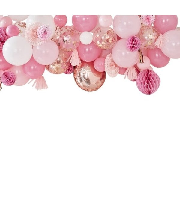Ballonnenboog Kit Luxe Blush/Peach/Rose