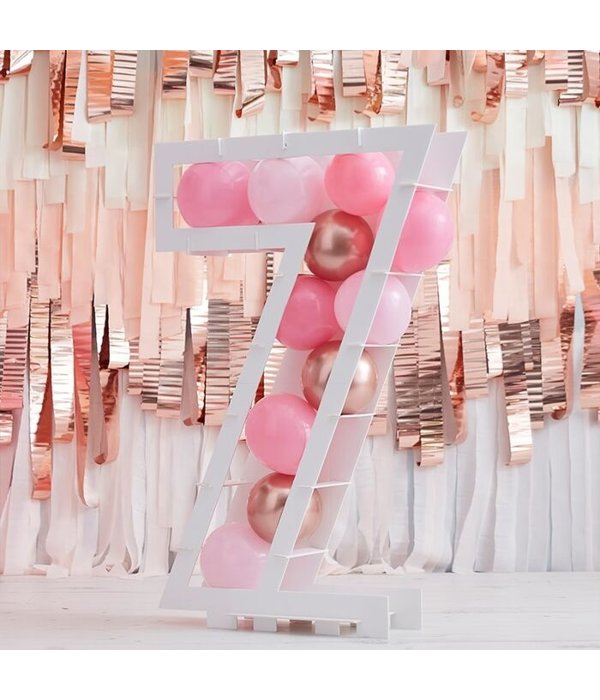 Ballon Mozaïek Kit Cijfer 7