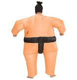 Opblaasbaar kostuum Sumo worstelaar