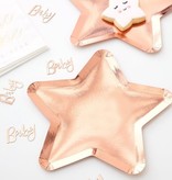 Rosé Gouden Bordjes Ster (8st)