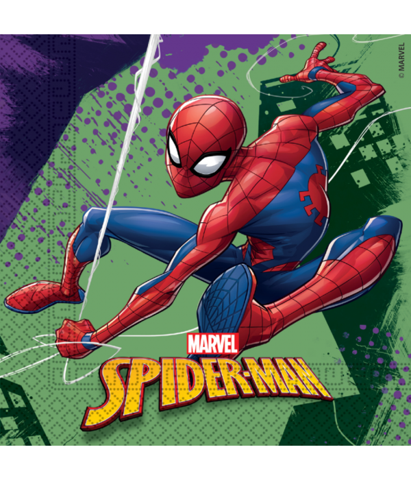 Spiderman Team Up Servetten (20st)