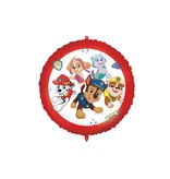Folieballon Paw Patrol Rond (46cm)