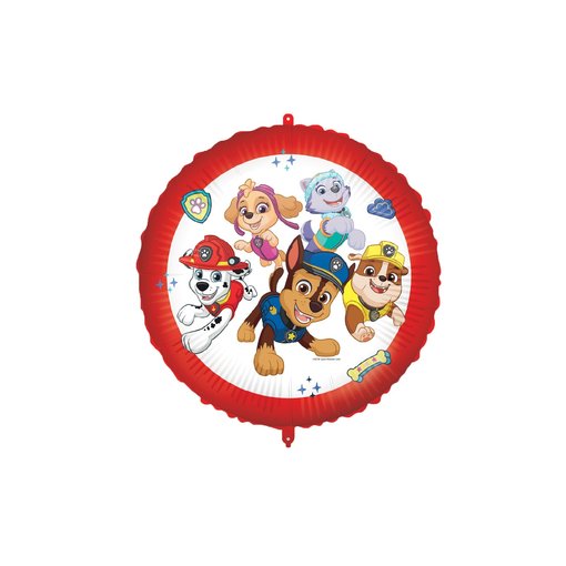Folieballon Paw Patrol Rond (46cm)