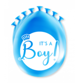 Ballonnen 'It's A Boy' Babyshower (8st)
