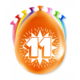 Party Ballonnen 11 Jaar (8st)