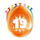 Party Ballonnen 19 Jaar (8st)