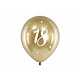 Glossy Ballonnen 18 goud (6st)