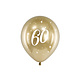 Glossy Ballonnen 60 goud (6st)