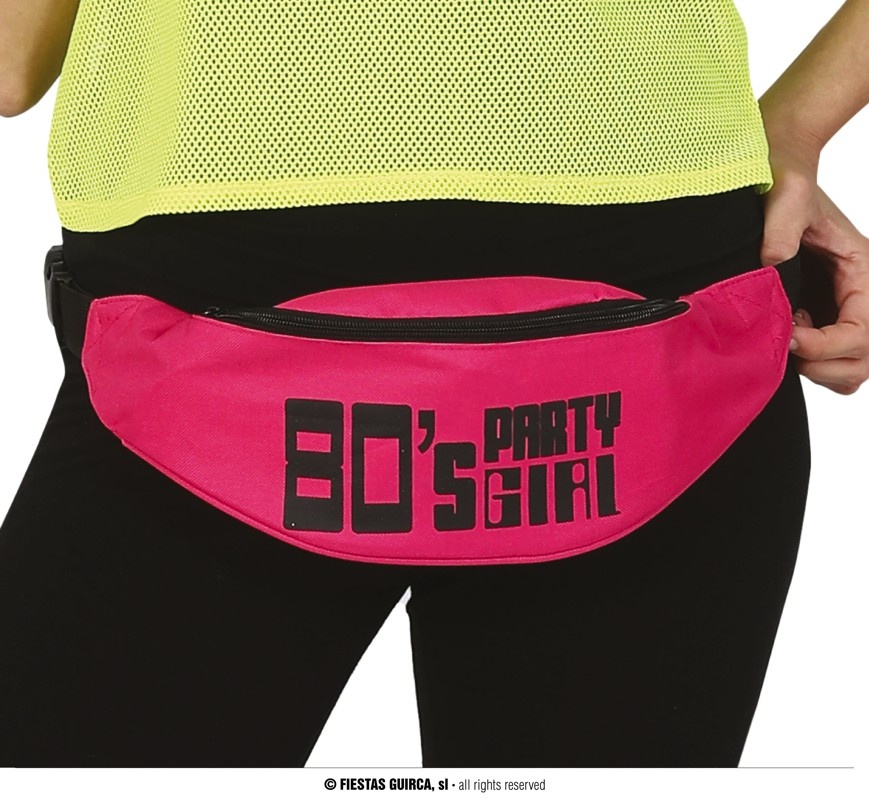 Fanny pack -  80's party girl - Roze heuptasje