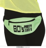 Heuptasje 80's Party Girl Groen