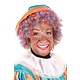 Pieten pruik Regenboog verstelbaar