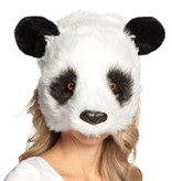 Pluchen halfmasker Panda