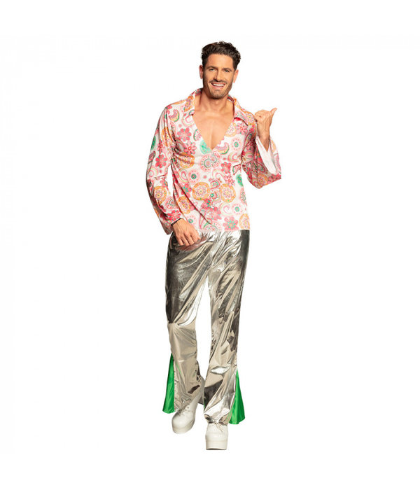 Bright Bloom Hippie kostuum