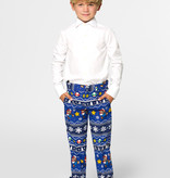 Opposuits Maatpak Jongens Kerst Super Mario Blauw