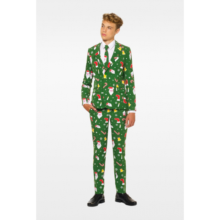 Oppersuit Maatpak Jongens Santaboss Groen afbeelding