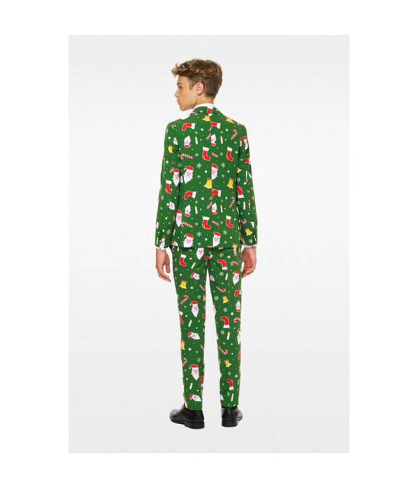 Oppersuit Maatpak Jongens Santaboss Groen