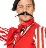 Gouden ronde bril zonder glazen