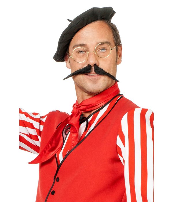 Gouden ronde bril zonder glazen