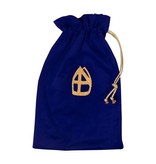 Strooizak Luxe Blauw Polyesterfluweel