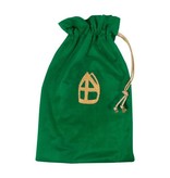 Strooizak Luxe Groen Polyesterfluweel