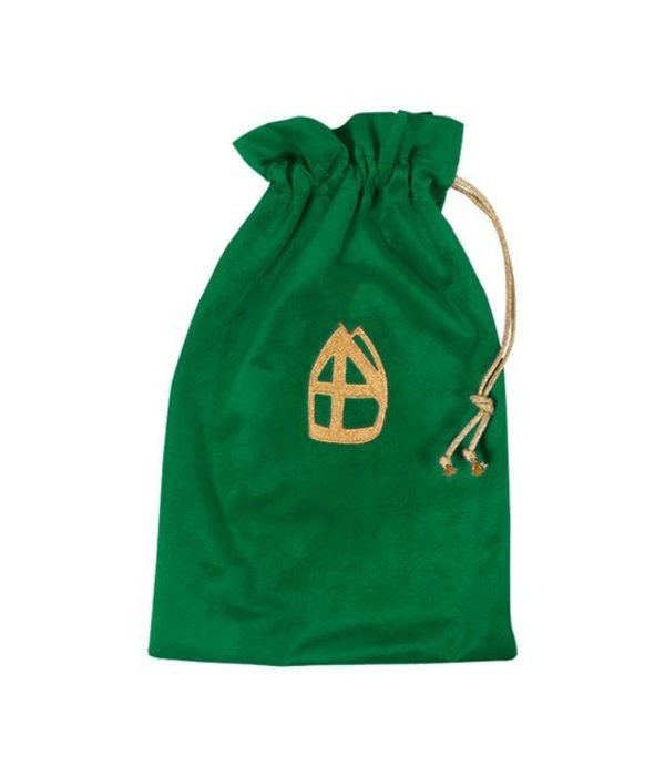 Strooizak Luxe Groen Polyesterfluweel