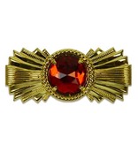 Baretspeld Langwerpig Goud/Rood