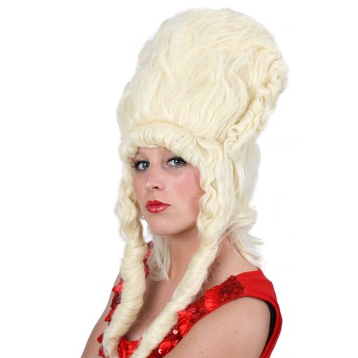 Pruik Hofdame blond