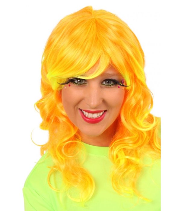 Pruik Sunny Orange