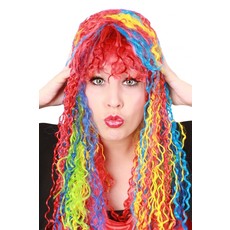 Serpetine regenboog pruik