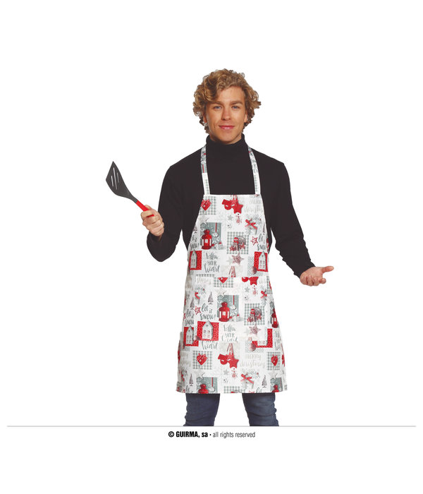 Kerst Schort (60x75cm)