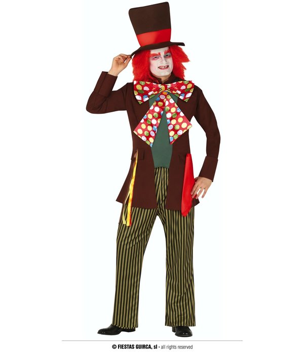 Mad Hatter Verkleedpak Heren