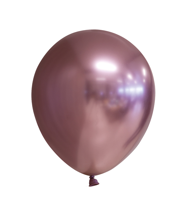 Chrome Ballonnen Roségoud 30cm (10st)