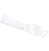 Handschoenen wit Geplooid Hollywood