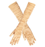 Handschoenen Goud Geplooid Hollywood