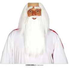 Baard Kabouter Lang Wit