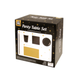 Tafelgerei Decoratieset Zwart/Goud