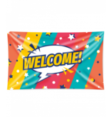 Gevelvlag 'Welcome' Sterren