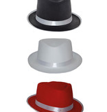Gangster hoed diverse kleuren