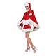 Kerstkostuum Cape en Muts Dames