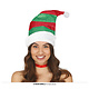 Kerstmuts Groen/Rood Pailletten