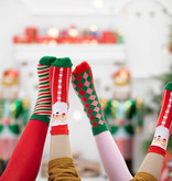 Kerstsokken kind Rood Santa