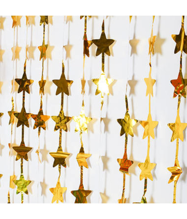 Deurgordijn Sterren Goud