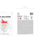 Folieballon Kerstman (37x60cm)