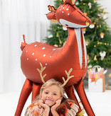 Folieballon Kerst Rendier (80x105cm)
