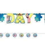 Letterbanner 'Best Day Ever' Spongebob