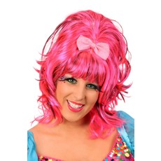 Pruik pink baby