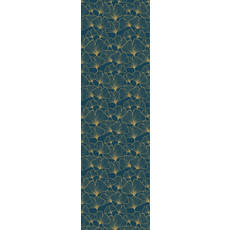 Inpakpapier Waterlelies Blauw/Goud